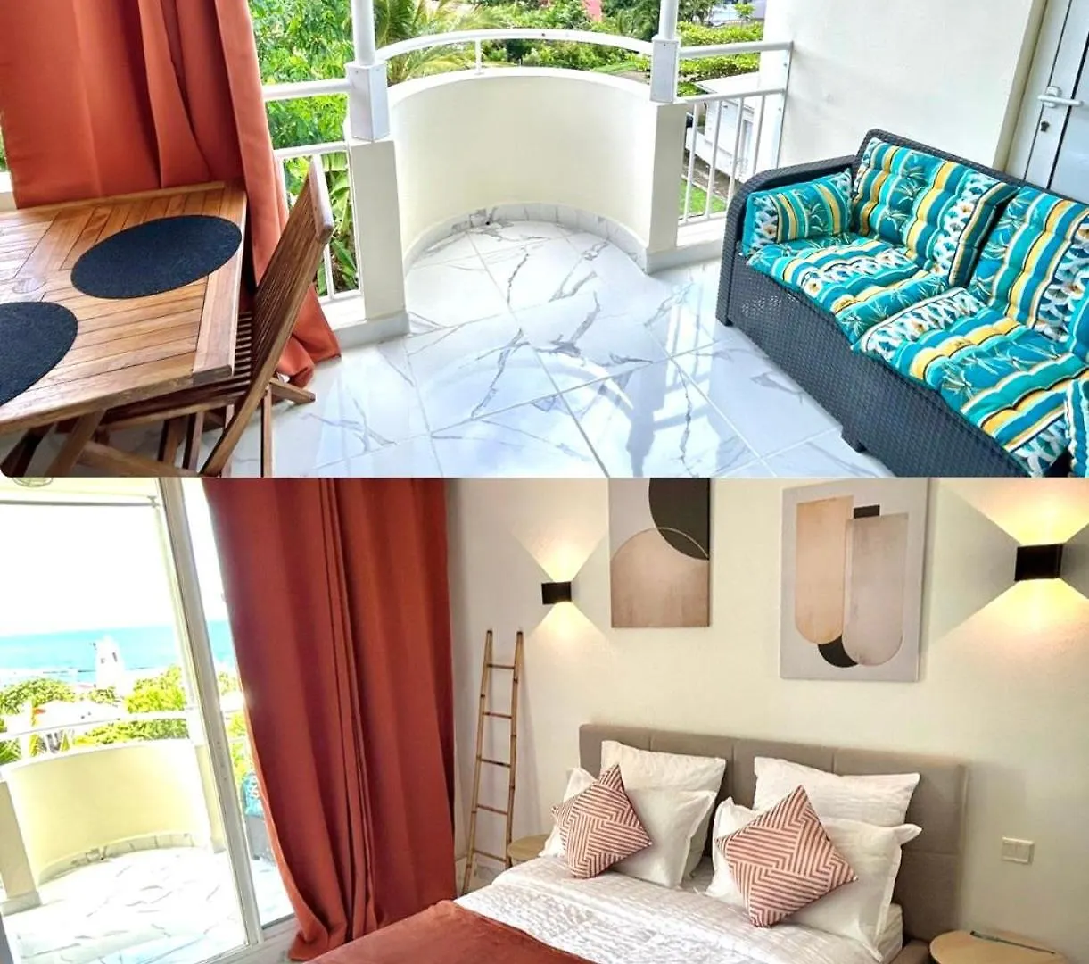 Studio Sunshine Vue Mer Et Piscine Tartane Apartman